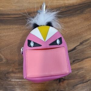Fendi Monster Pink Backpack Bag Charm